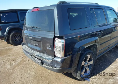 2016 Jeep Patriot High Altitude Edition z USA, uszkodzony, nr VIN 1C4NJPFA8GD589006